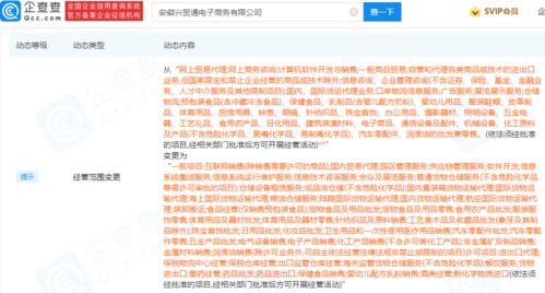奇瑞控股關聯公司業務拓展，新增供應鏈管理服務及電子商務平臺運營